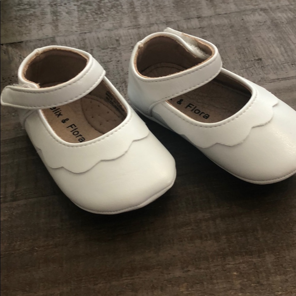 Felix & Flora Soft Sole Leather Baby Shoes